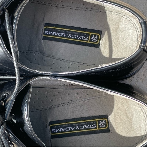 [6] Stacey Adams Men’s Black Oxford Dress Shoes EUC - Picture 6 of 6